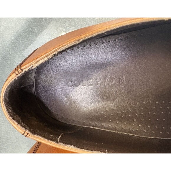 Cole Haan Men\'s Monk Strap Dress Shoes Size 13 M Leather Tan C11826 main image 12